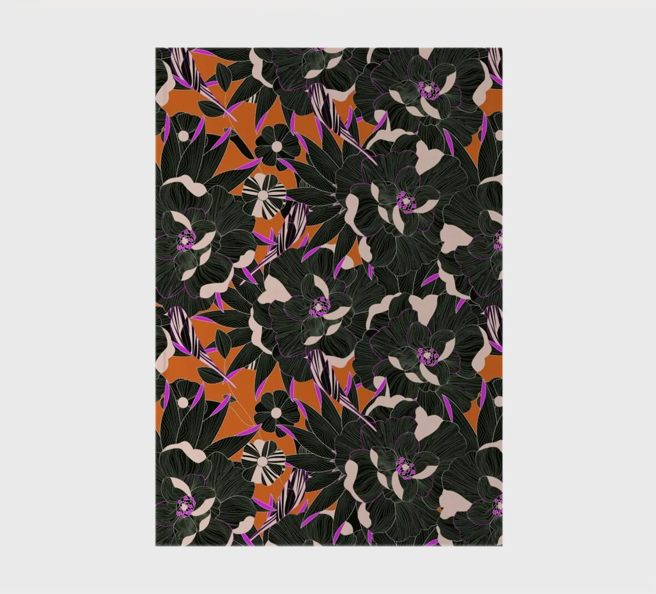 Fiori Orientali 3 notebook by Giulio Iurissevich