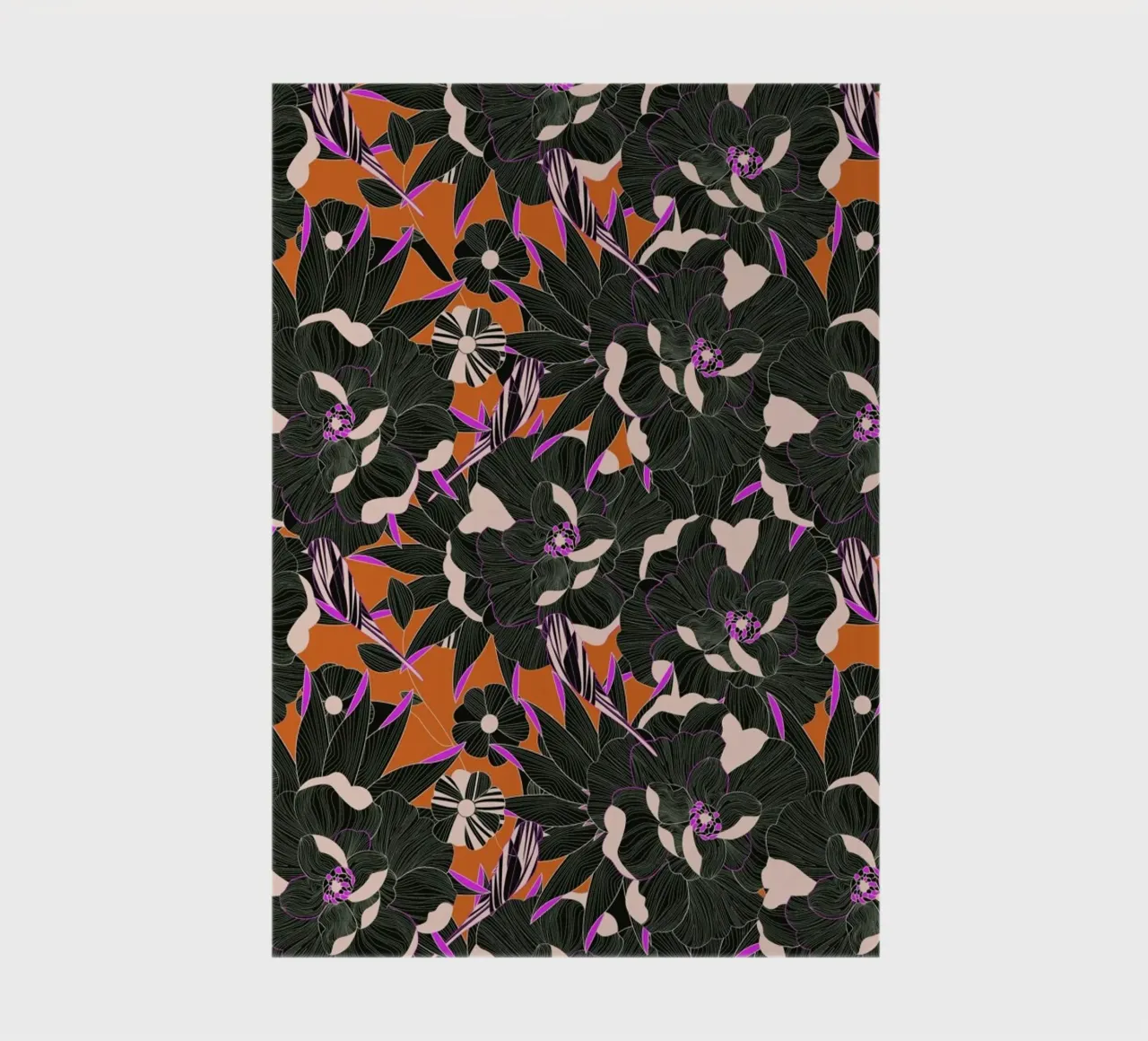 Fiori Orientali 3 notebook by Giulio Iurissevich