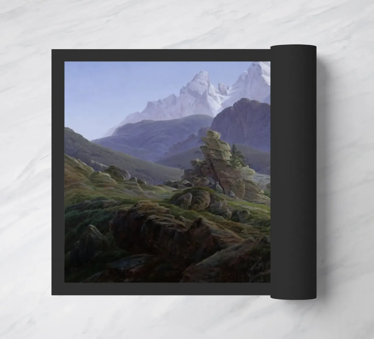 Caspar David Friedrich - Il Watzmann zerbino da Timeless Artworks
