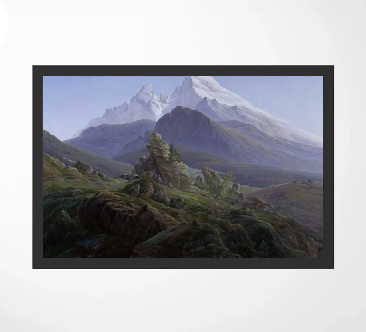 Caspar David Friedrich - Il Watzmann zerbino da Timeless Artworks