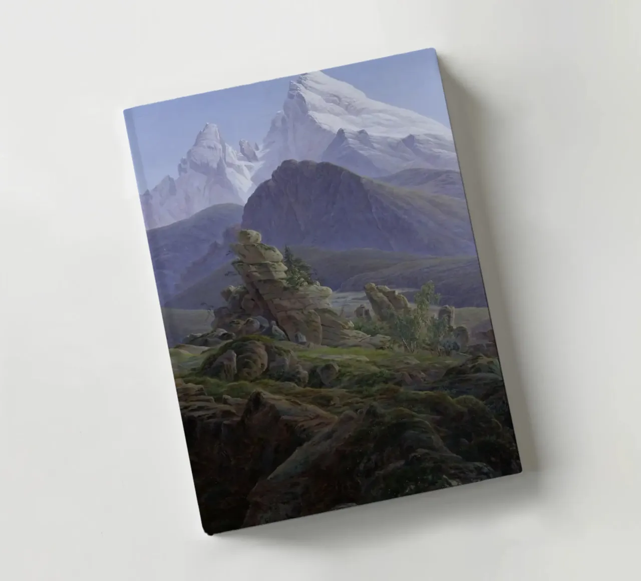 Caspar David Friedrich - The Watzmann notebook by Timeless Artworks