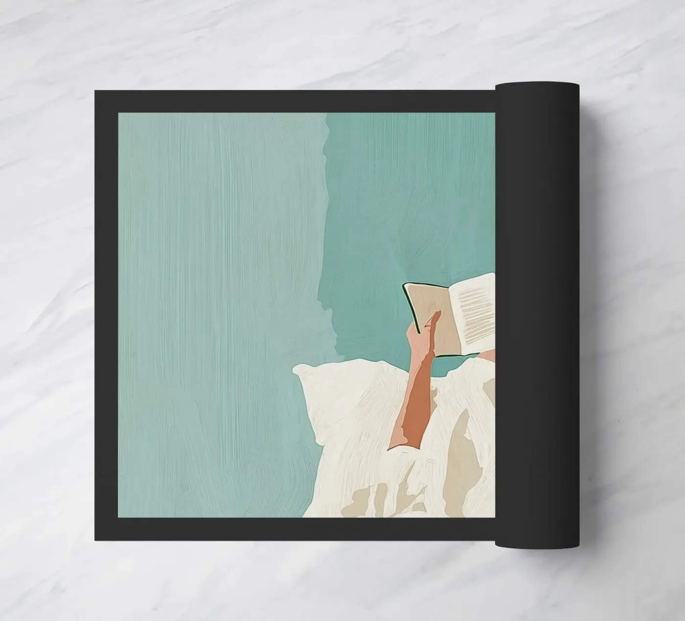 Morning Reader deurmat van Freya