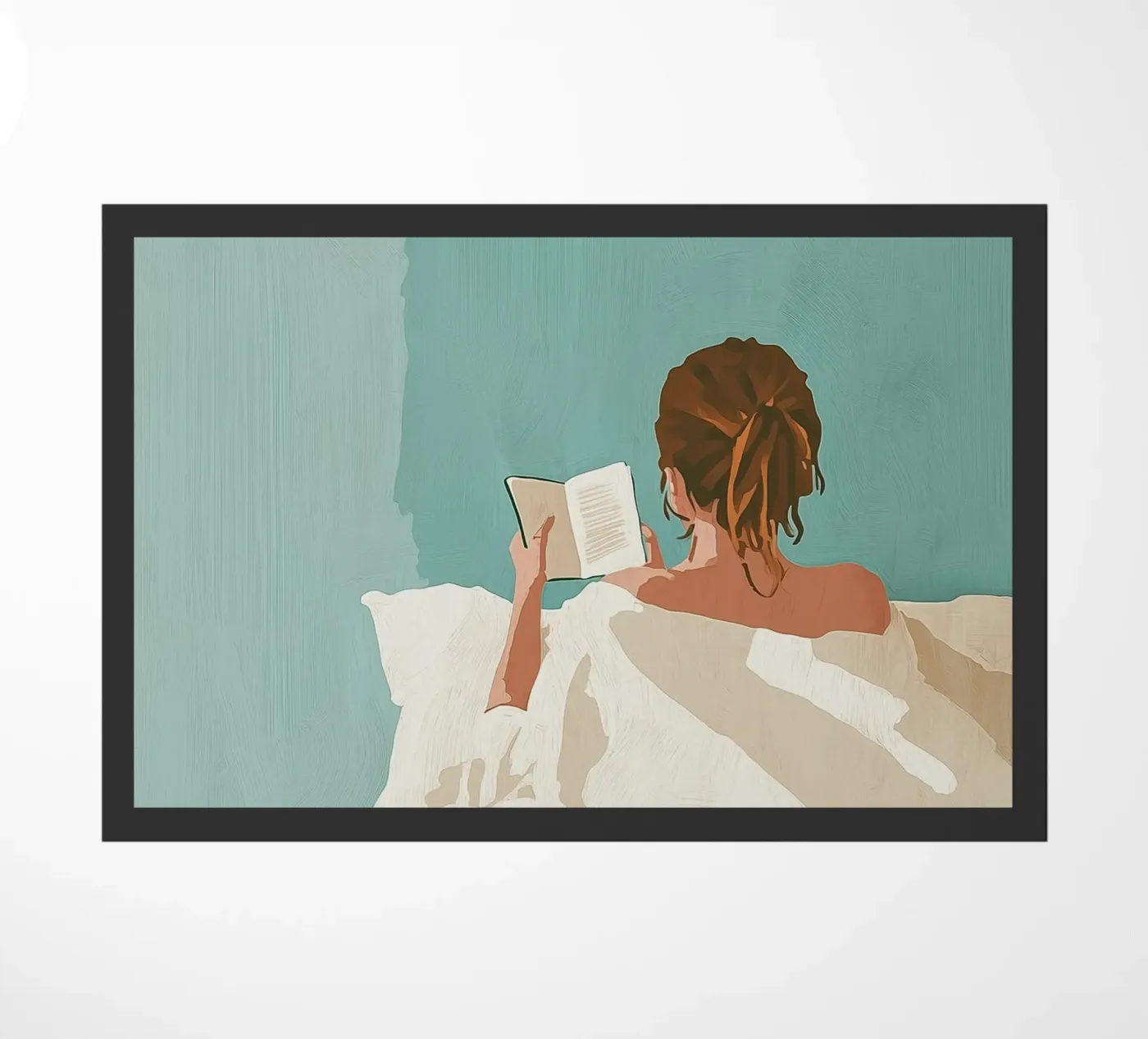 Morning Reader deurmat van Freya