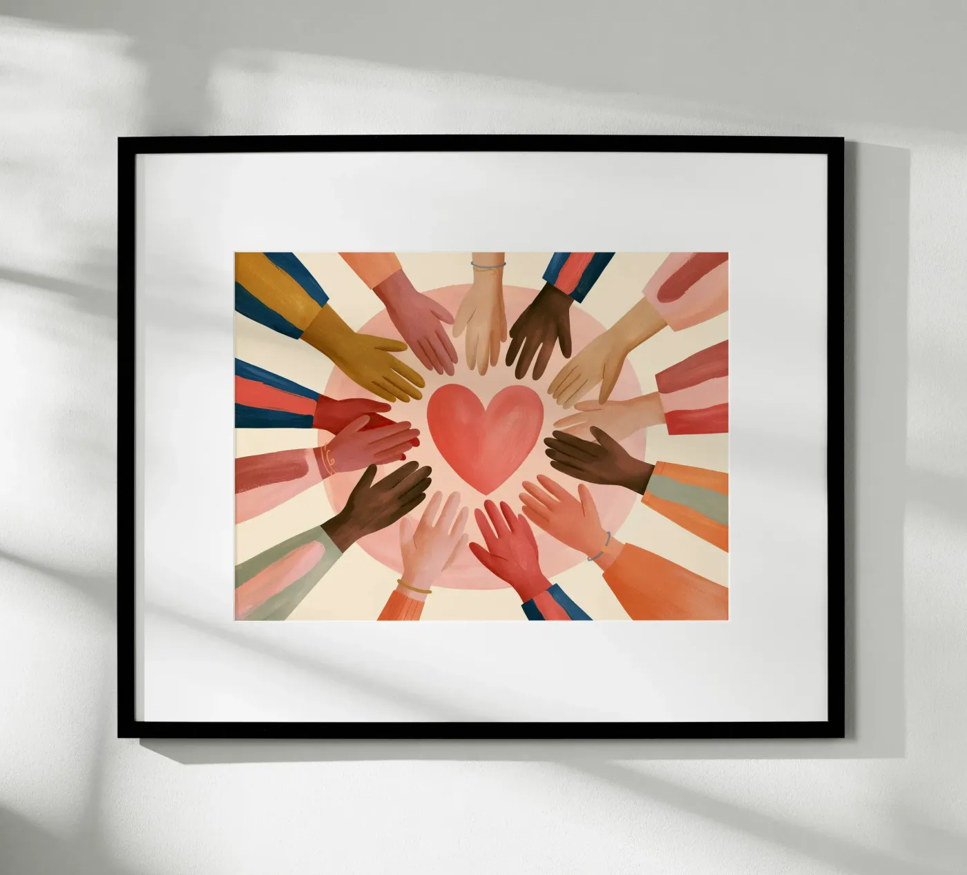 One Heart poster da Nadjaa