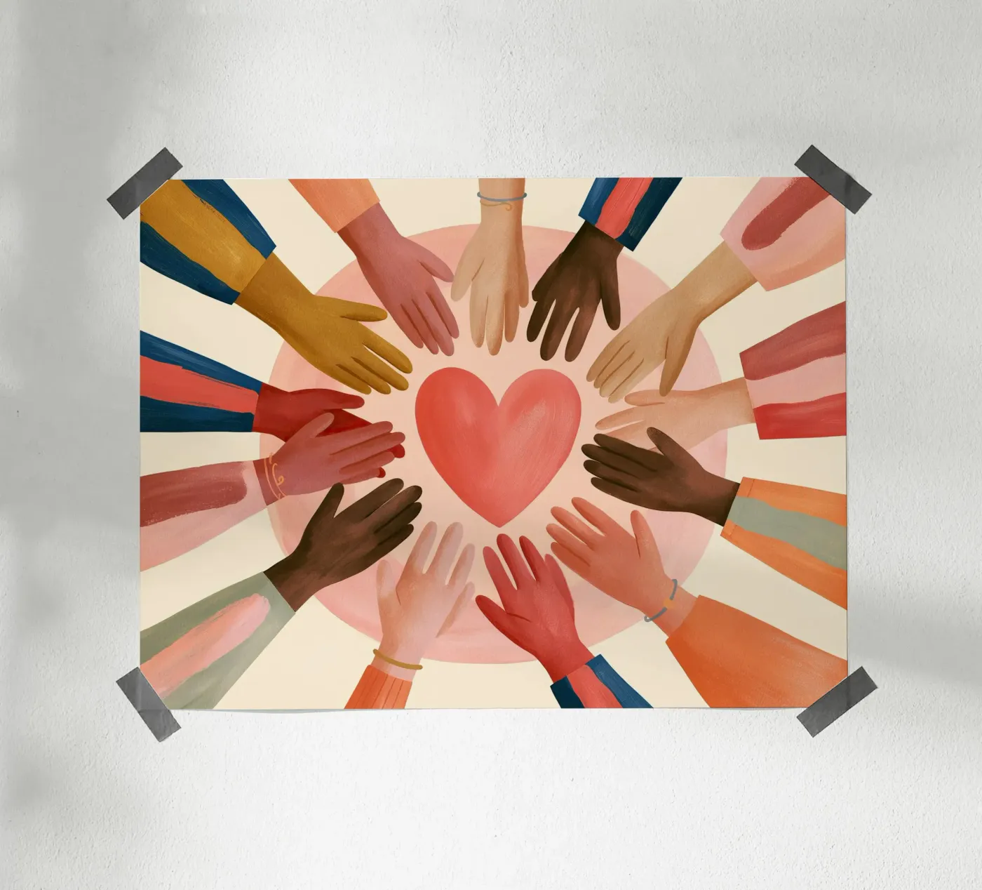 One Heart poster da Nadjaa