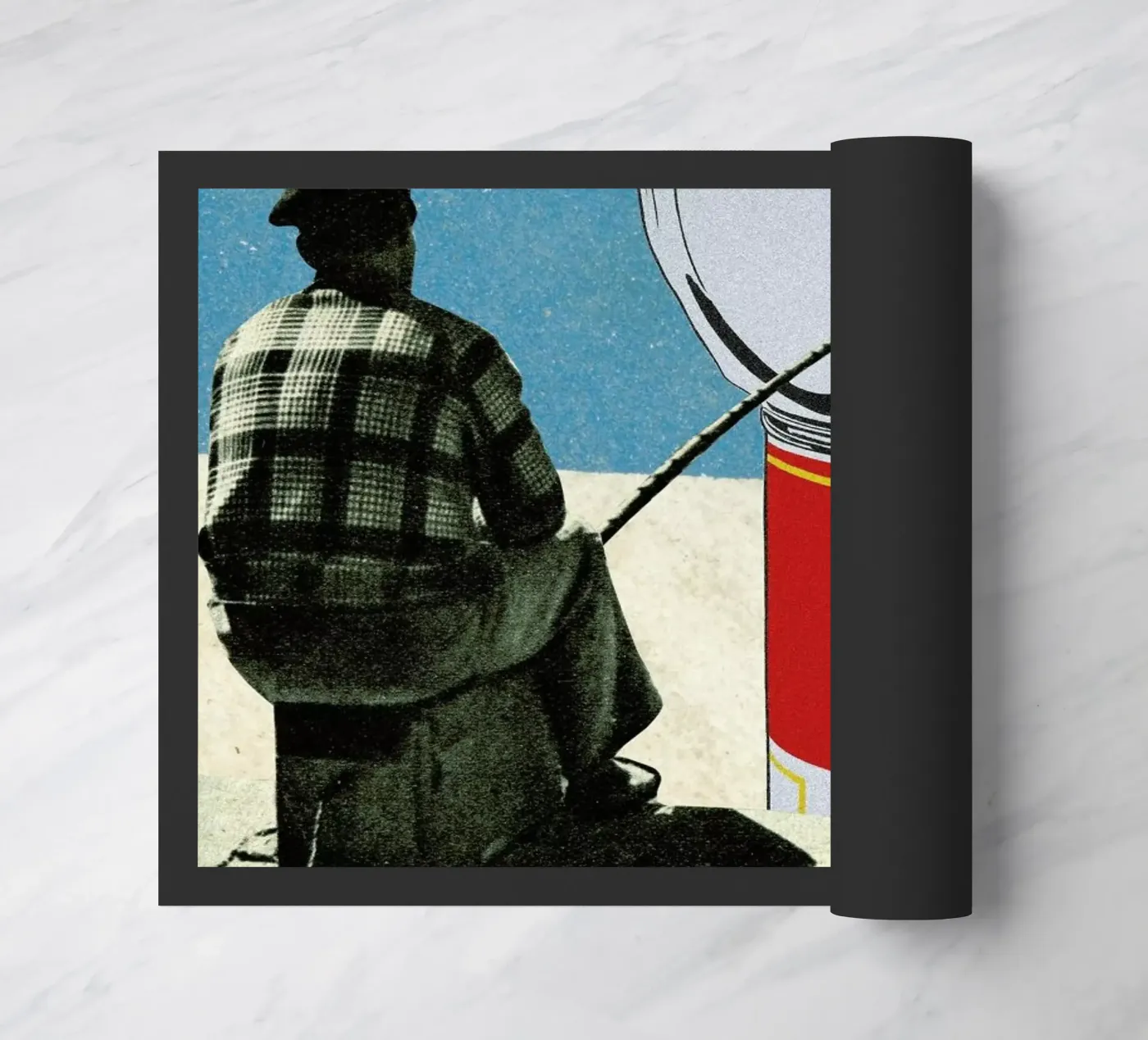 Fishing For Warhol zerbino da Sammy Slabbinck