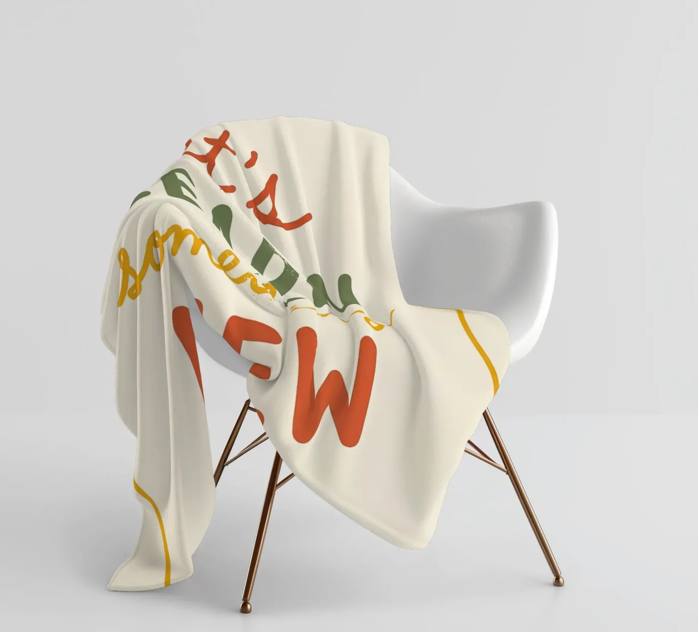 Let’s Learn Something New Fleecedecke von KUNST BY STEPHIE