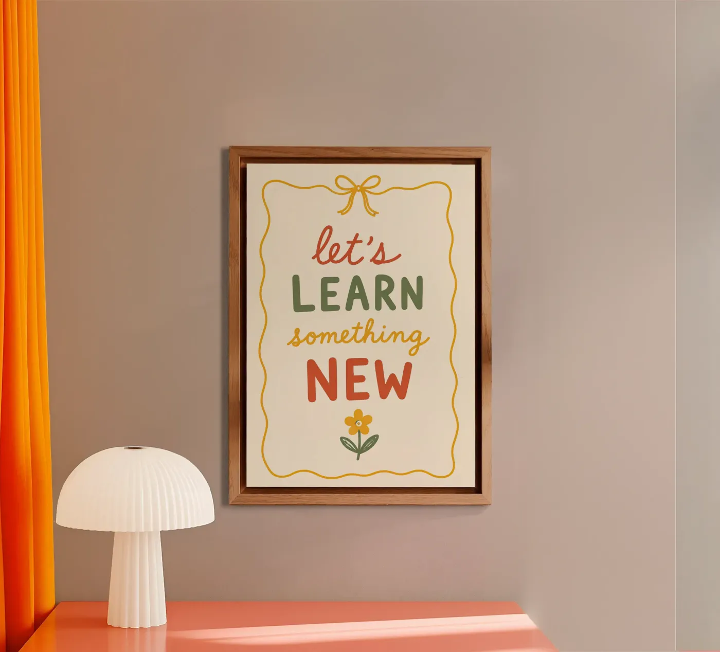 Let’s Learn Something New forex plate by KUNST BY STEPHIE