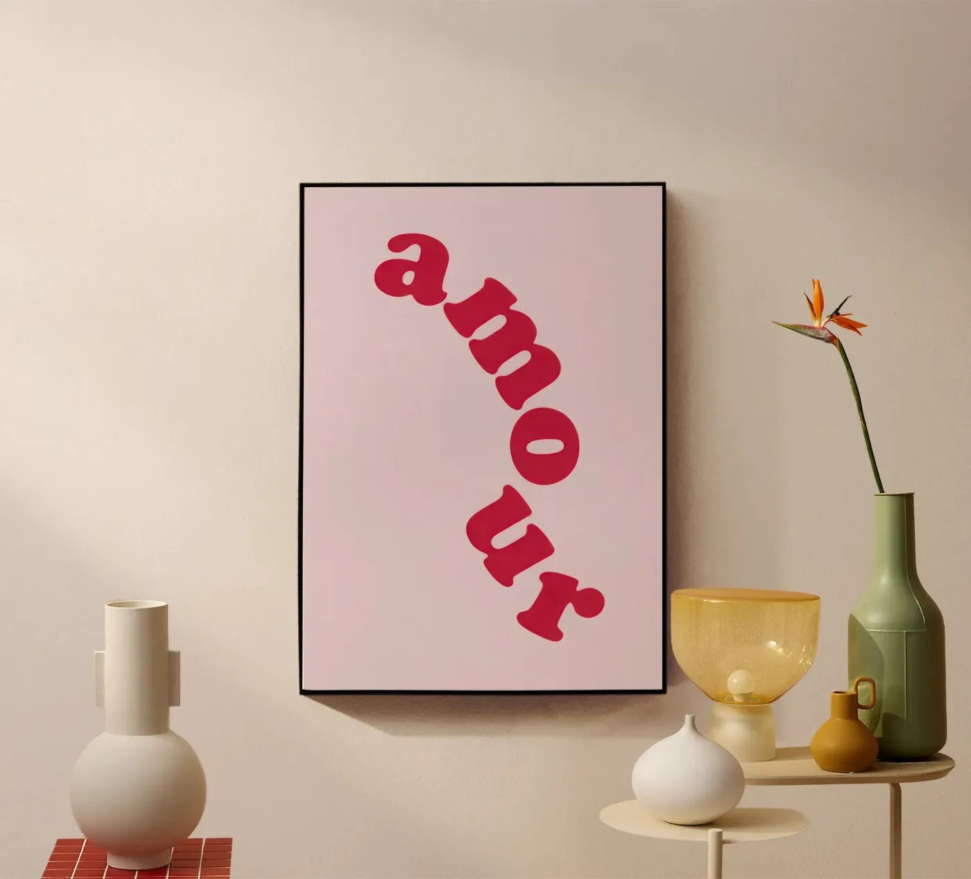 Amore plexiglass da george andreas