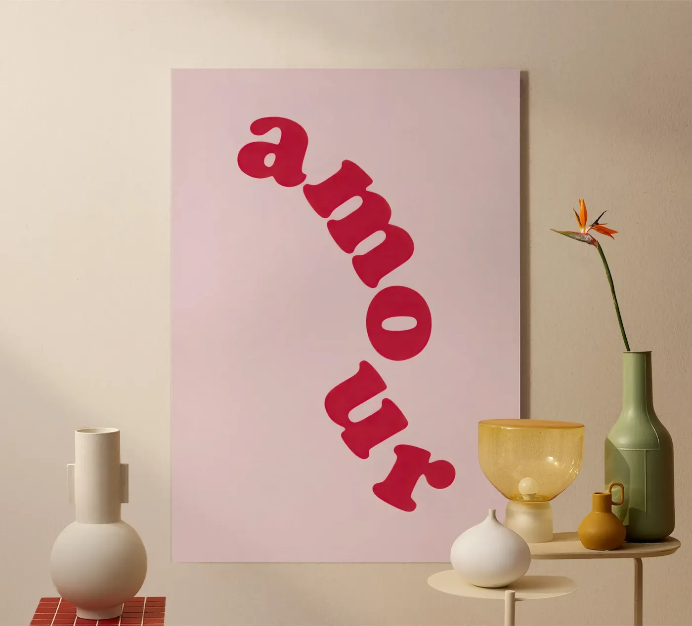 Amour plexiglas de george andreas