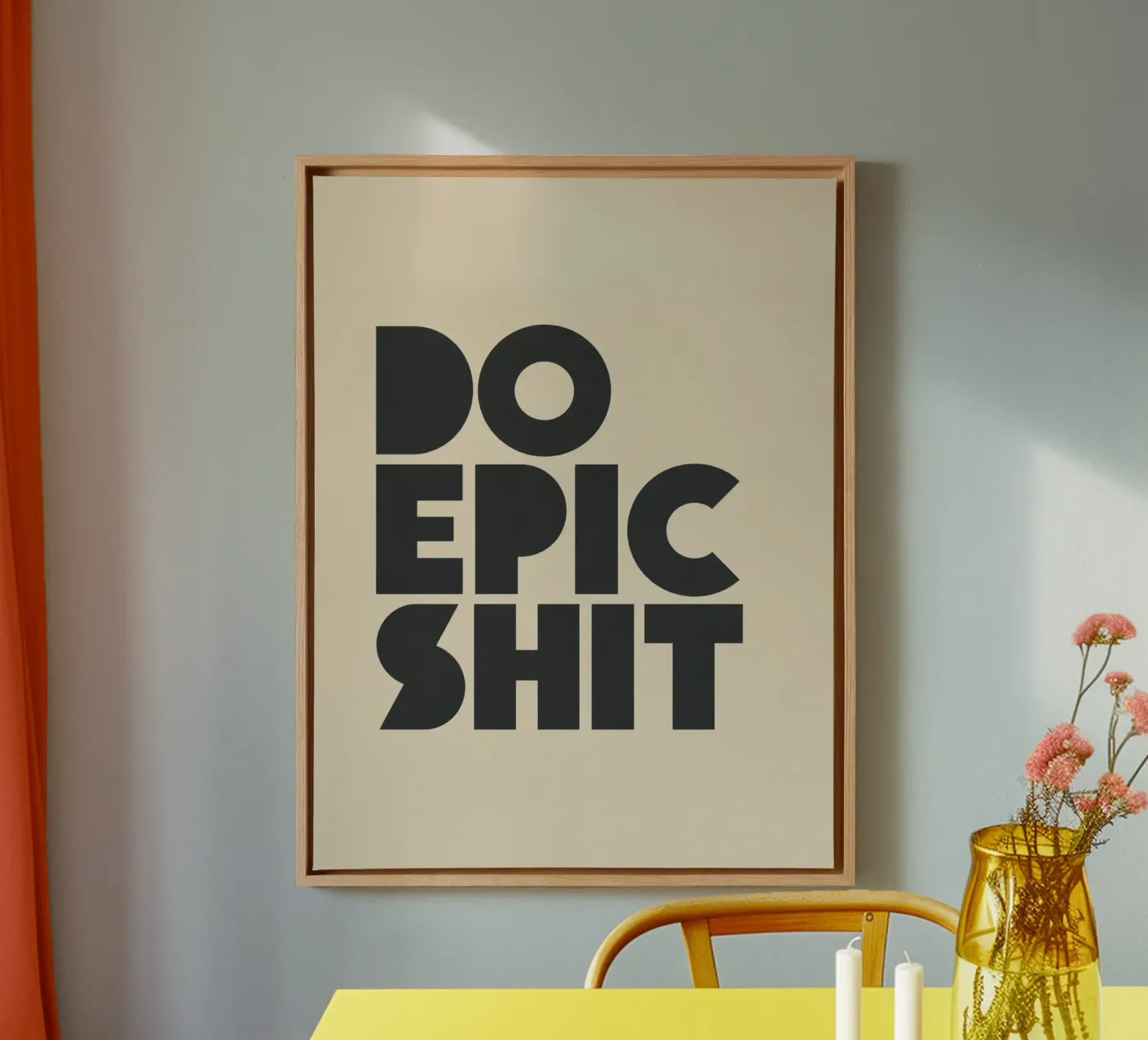 Do Epic Shit canvas van Sadrahchymot