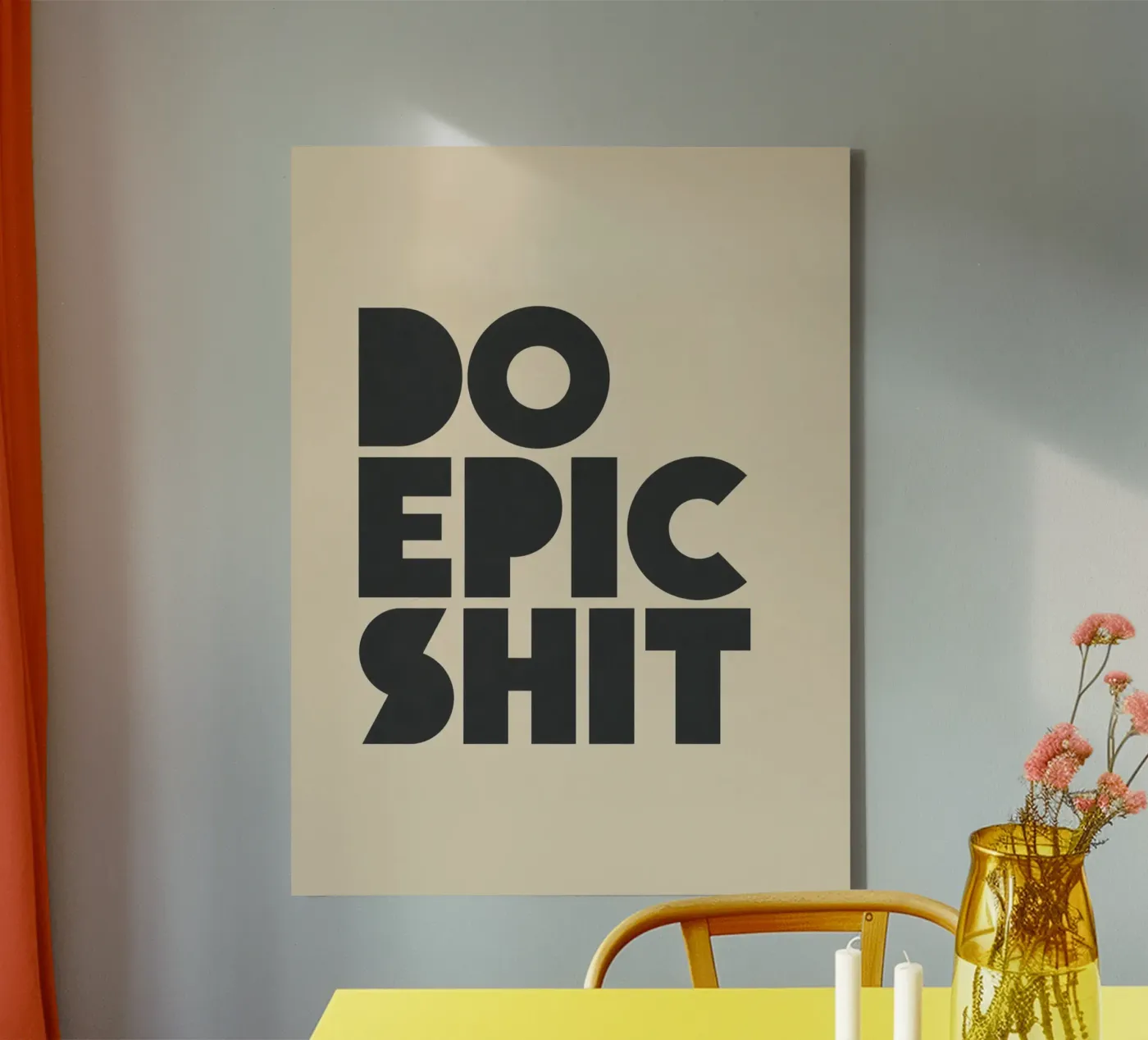 Do Epic Shit canvas van Sadrahchymot
