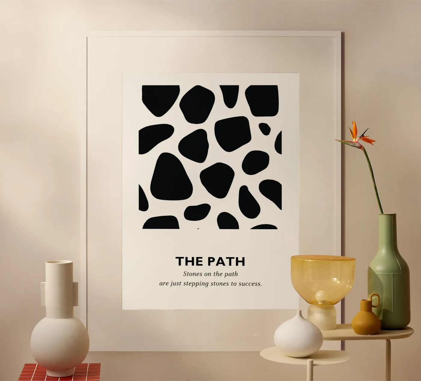 The Path poster by Meridian Design