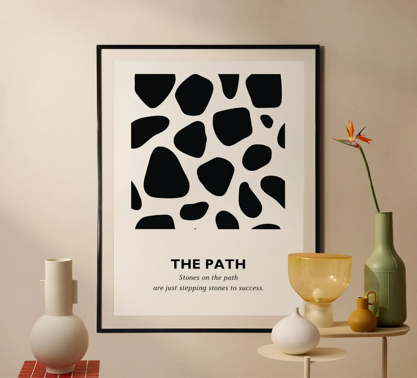 The Path poster by Meridian Design