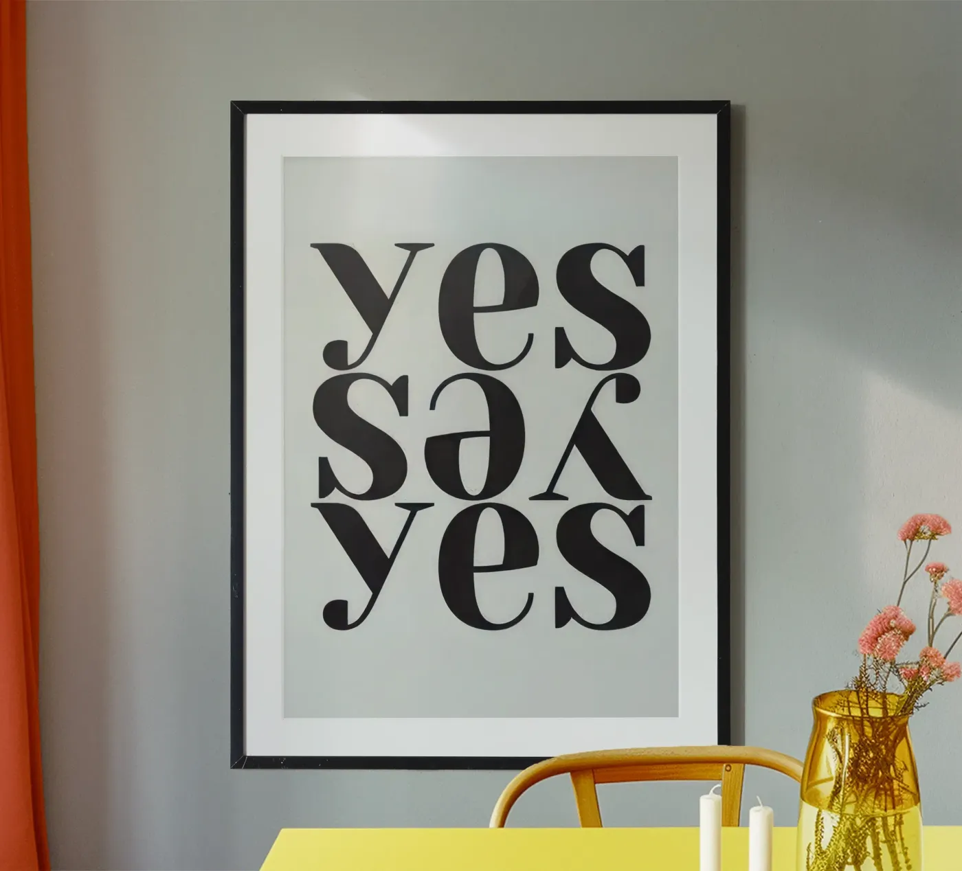 Ja Poster von george andreas