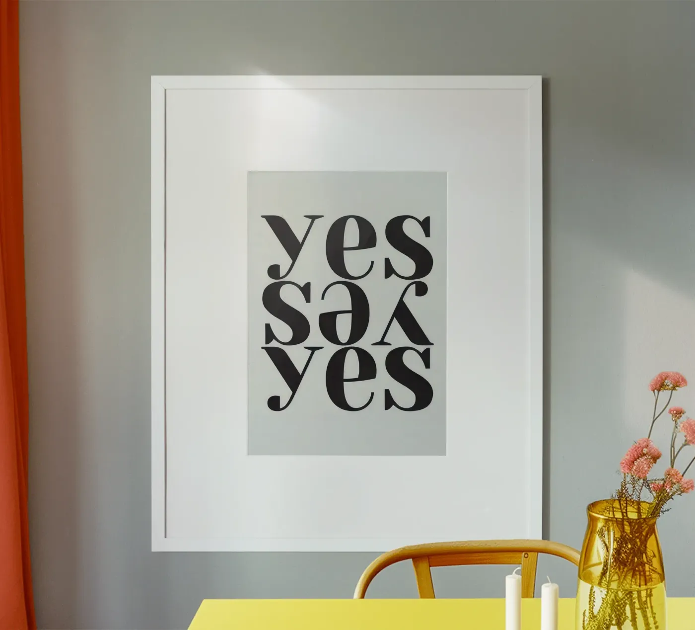 Ja Poster von george andreas