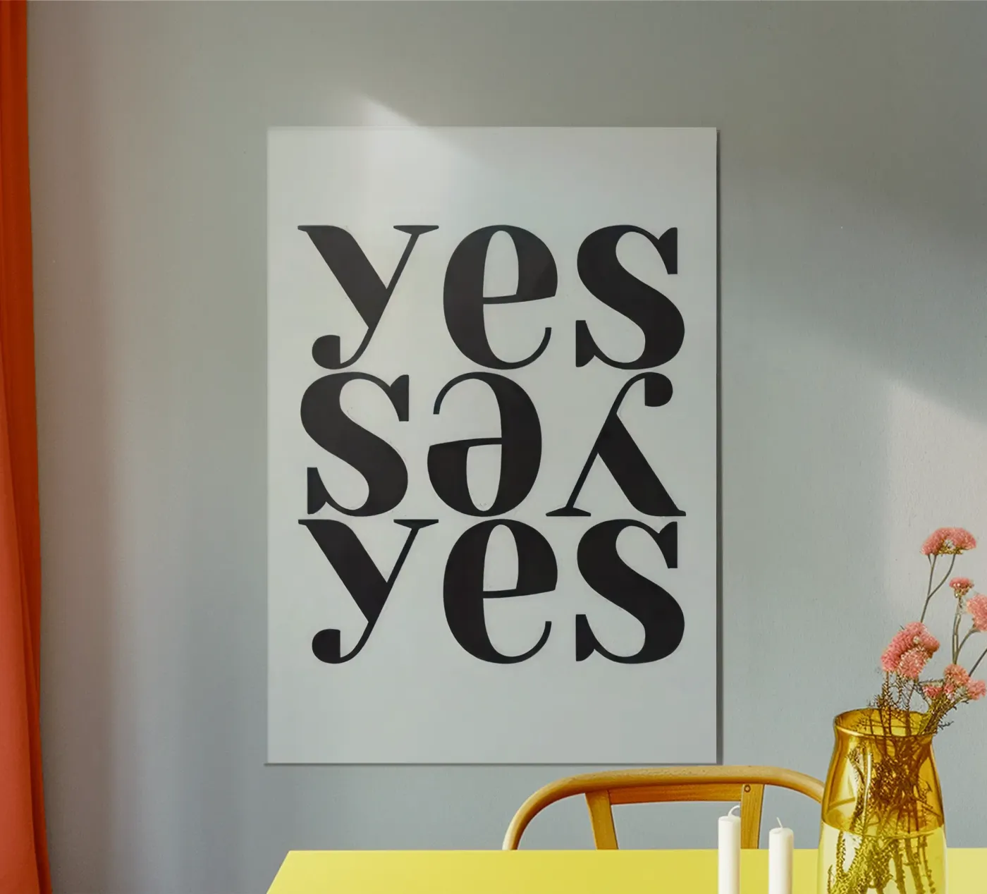 Ja Poster von george andreas