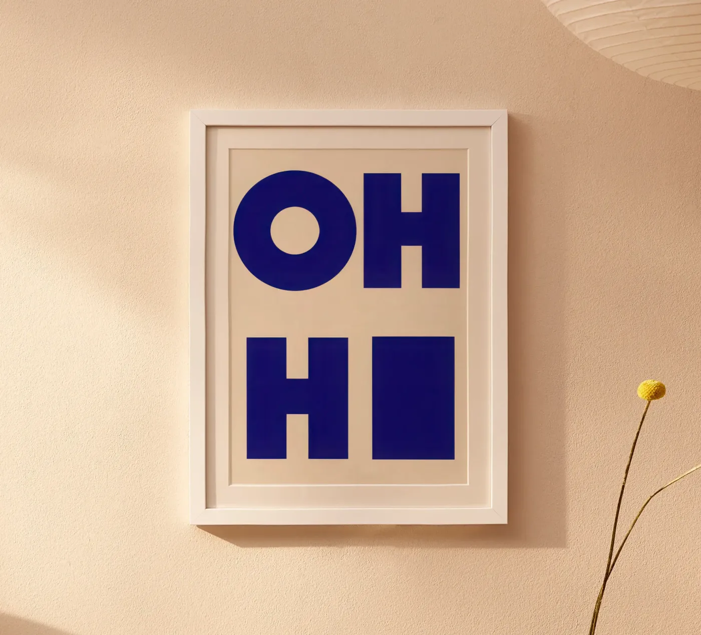 Oh no, blu poster da george andreas