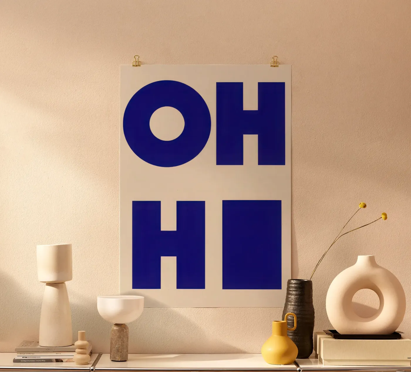 Oh no, blu poster da george andreas