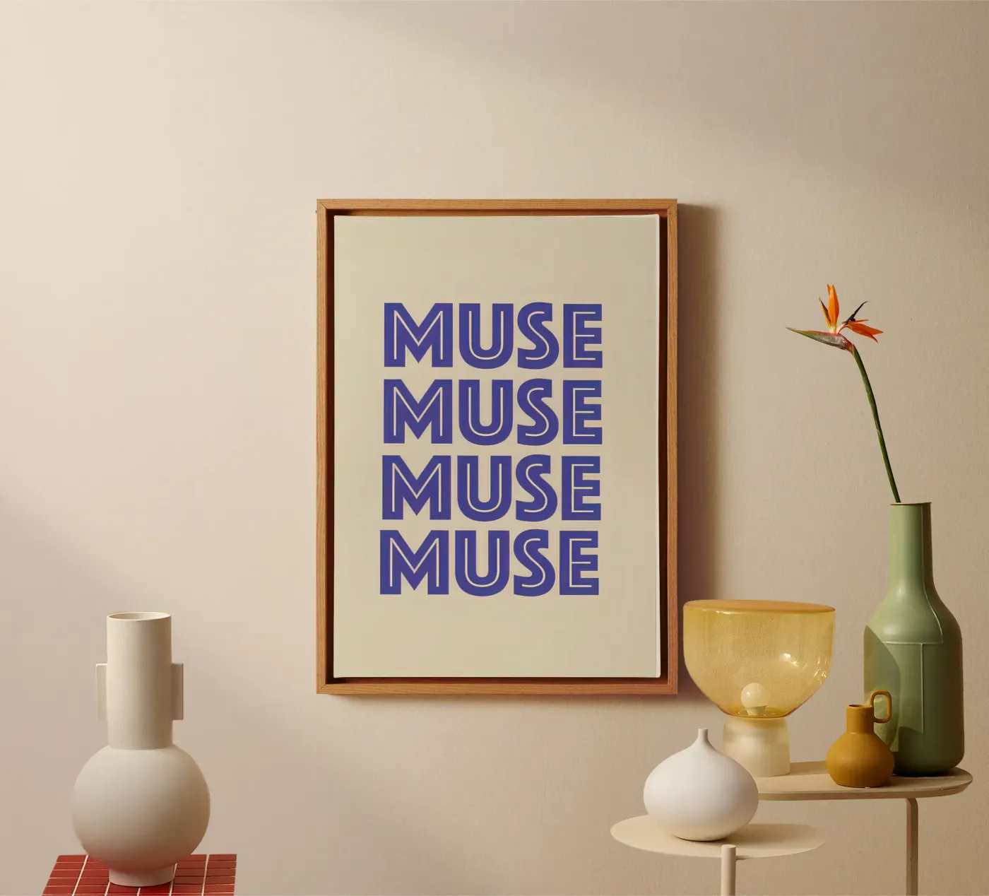 Blu Muse tela da george andreas
