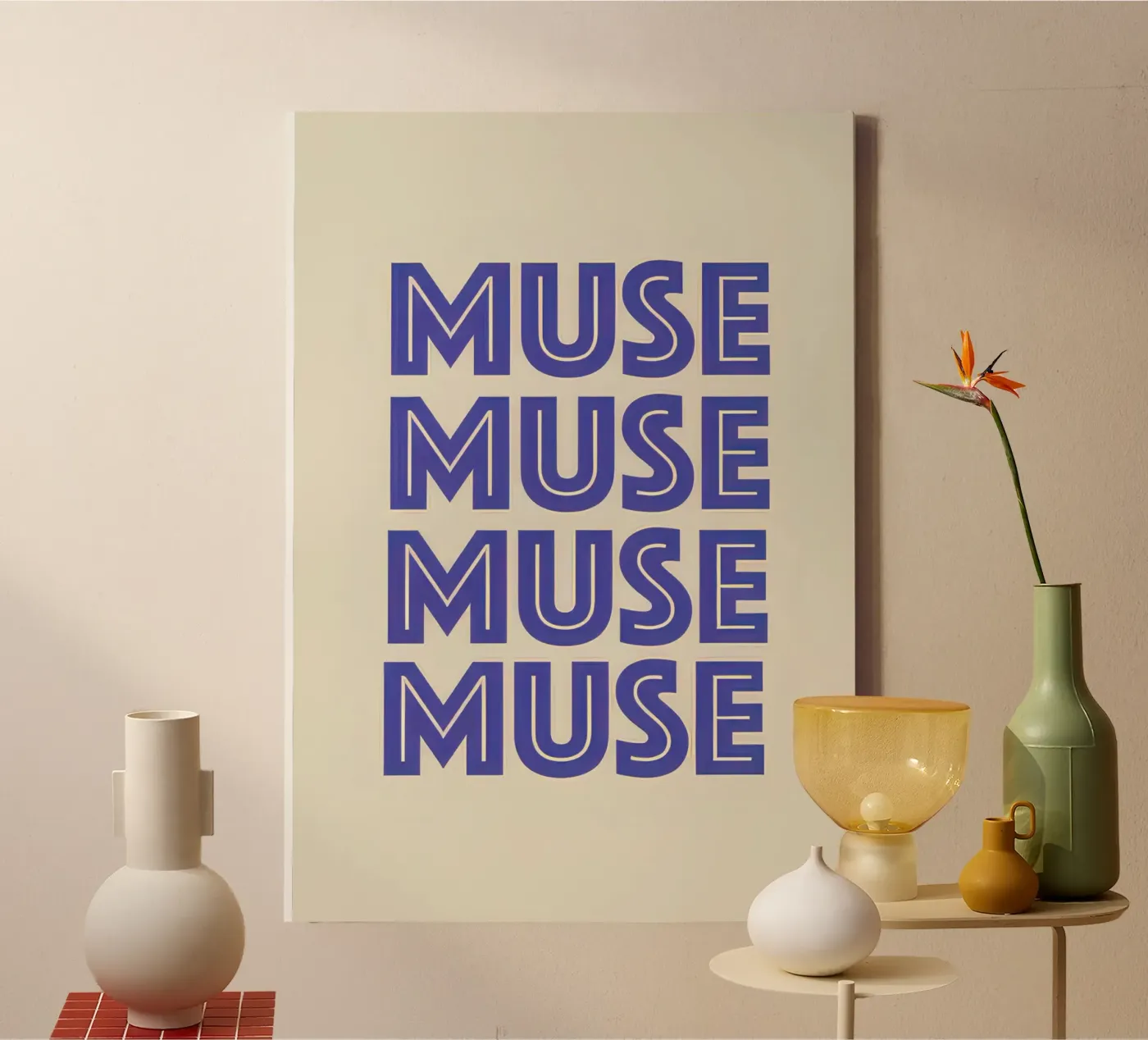 Blu Muse tela da george andreas