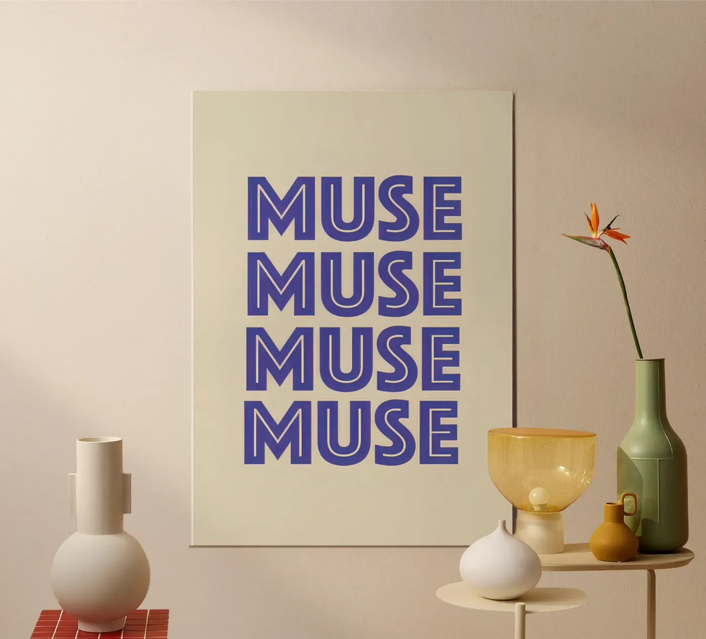 Blu Muse poster da george andreas