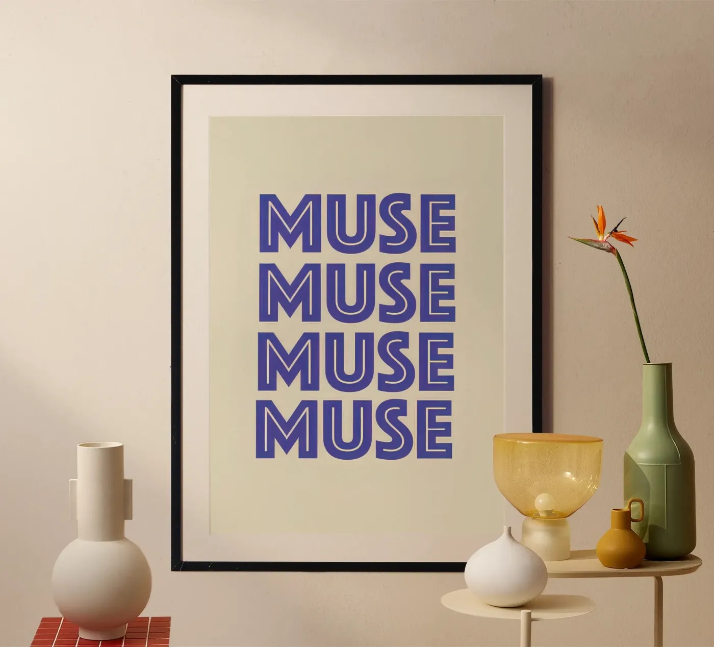 Blu Muse poster da george andreas