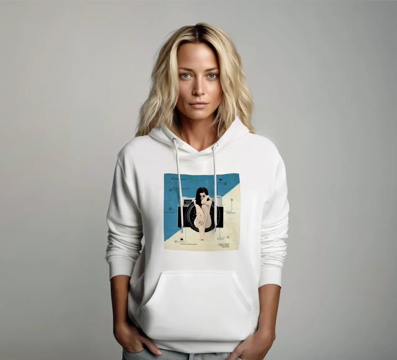 Users Manual felpa con cappuccio da Sammy Slabbinck