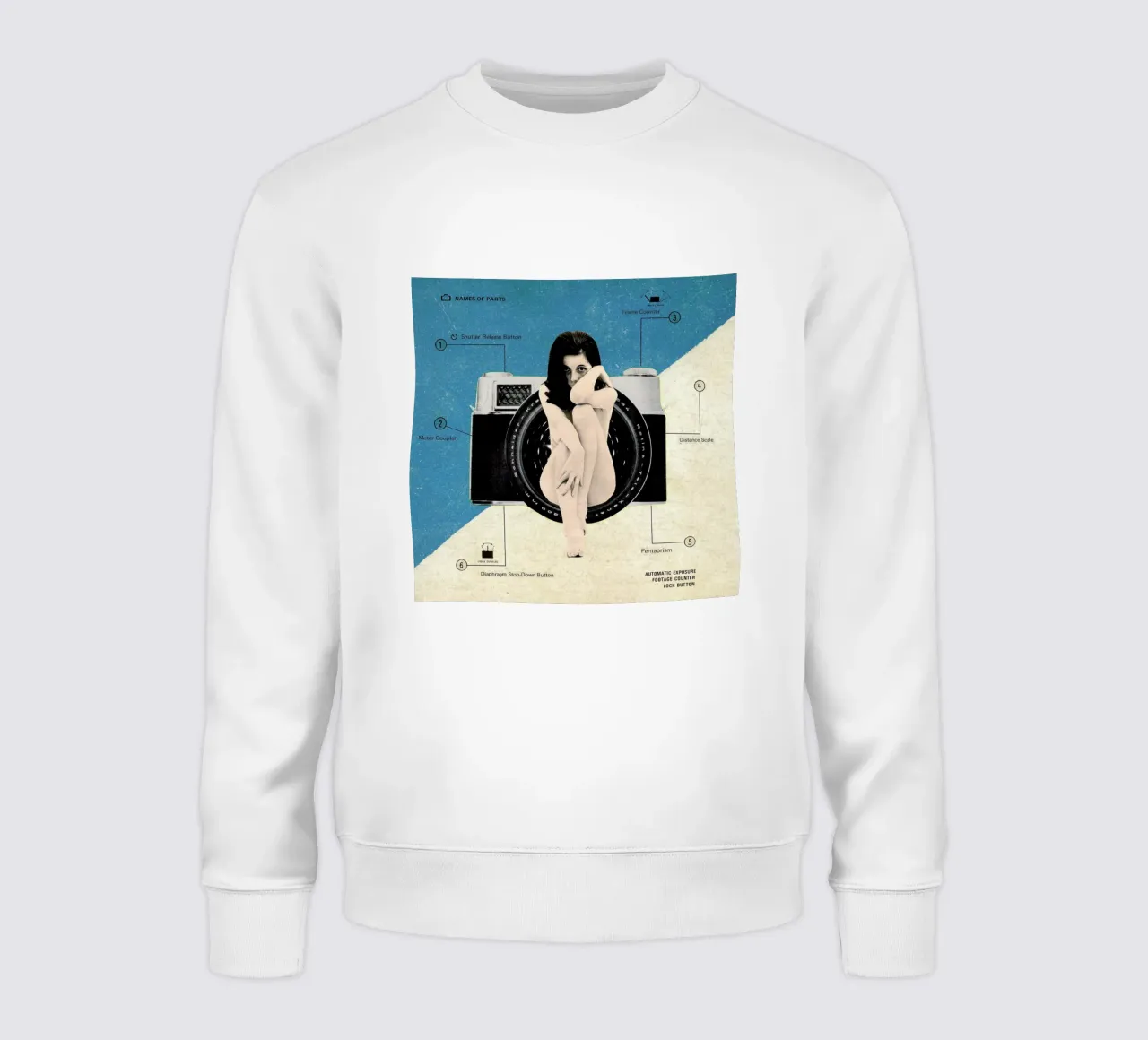 Users Manual sweatshirt van Sammy Slabbinck