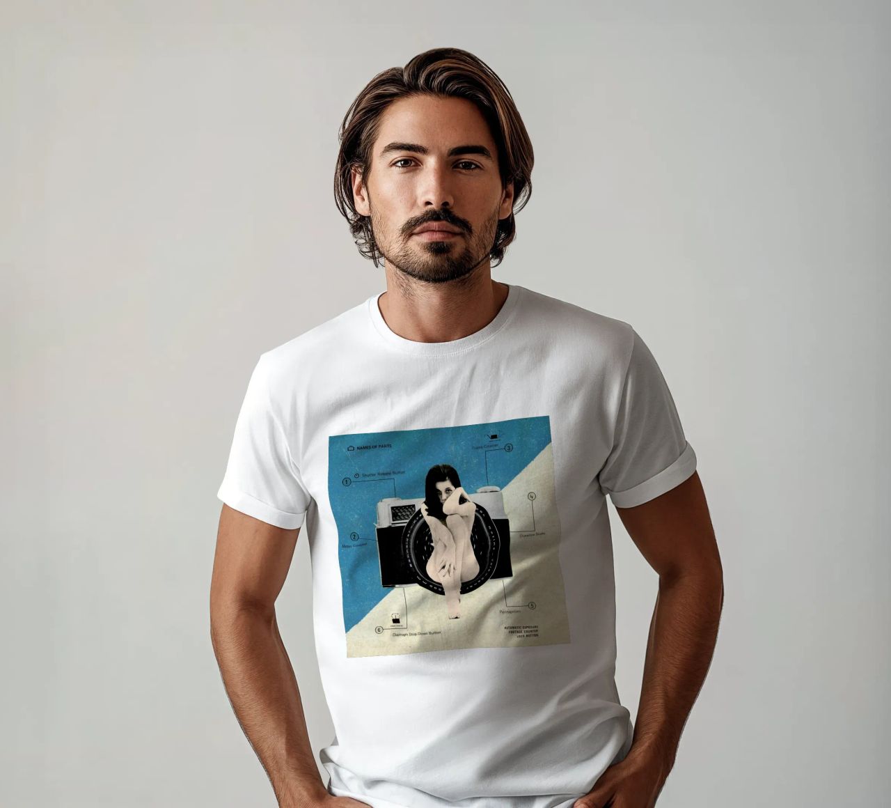 Users Manual t-shirt da Sammy Slabbinck
