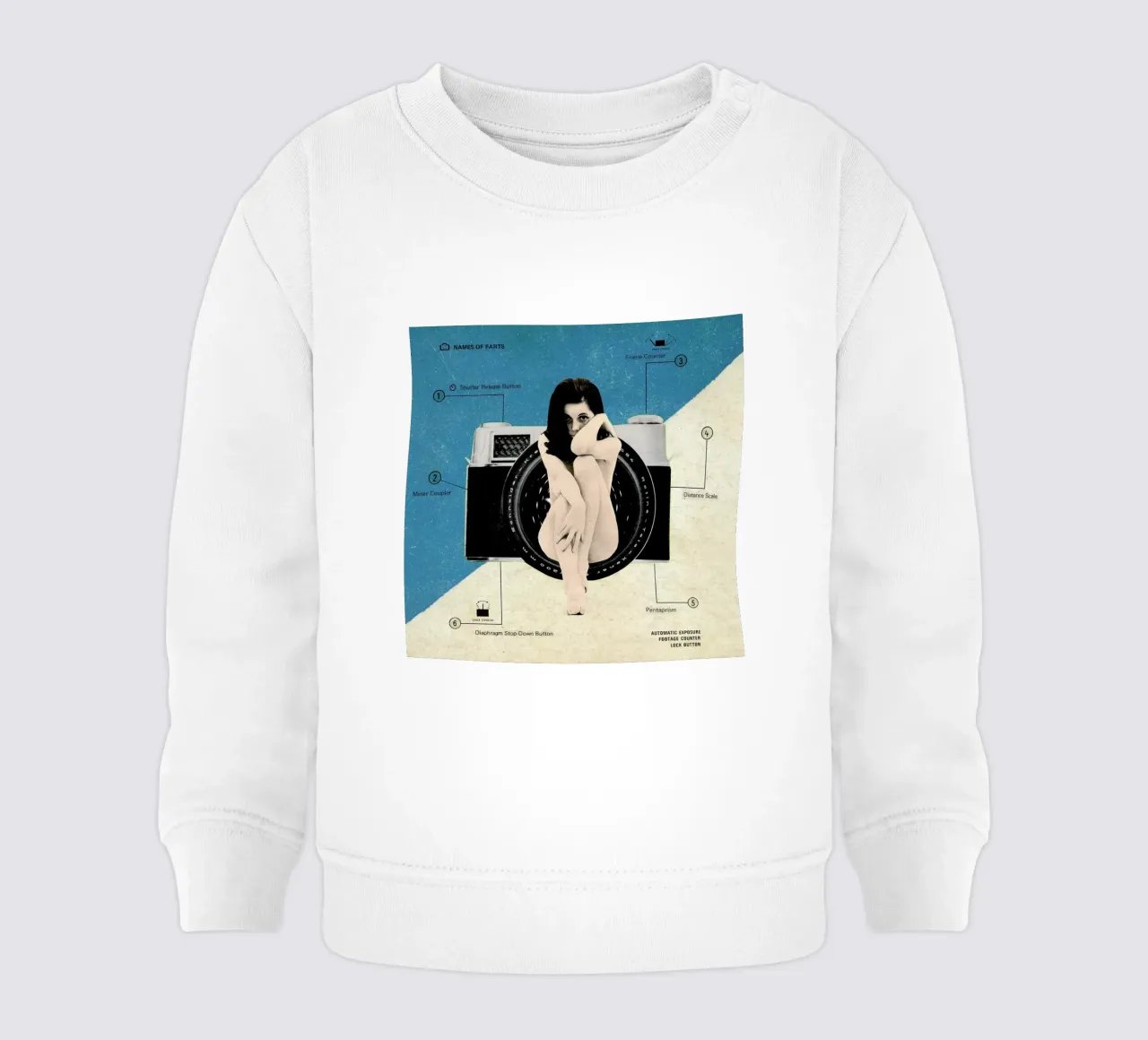 Users Manual Baby Sweatshirt von Sammy Slabbinck
