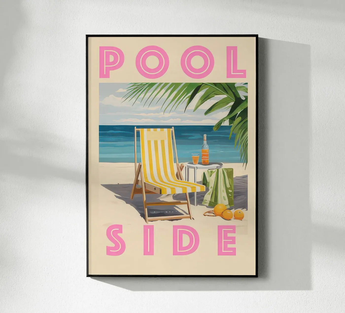 Pool Side acryl van george andreas