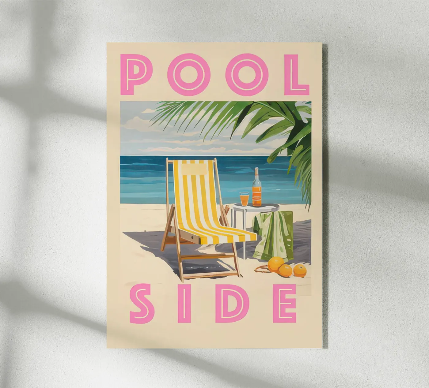 Pool Side acryl van george andreas