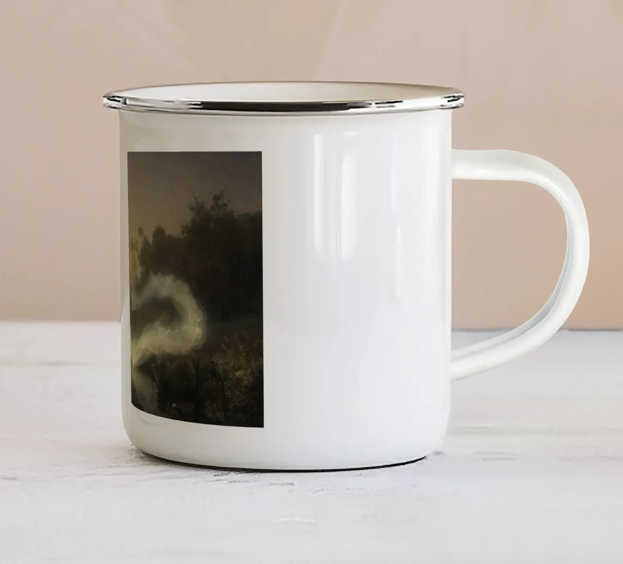 August Malmström - Fate danzanti tazza in smalto da Timeless Artworks