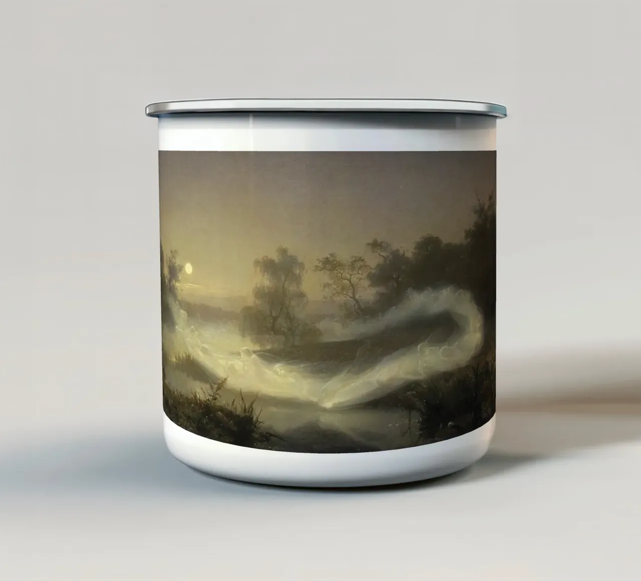 August Malmström - Fate danzanti tazza in smalto da Timeless Artworks