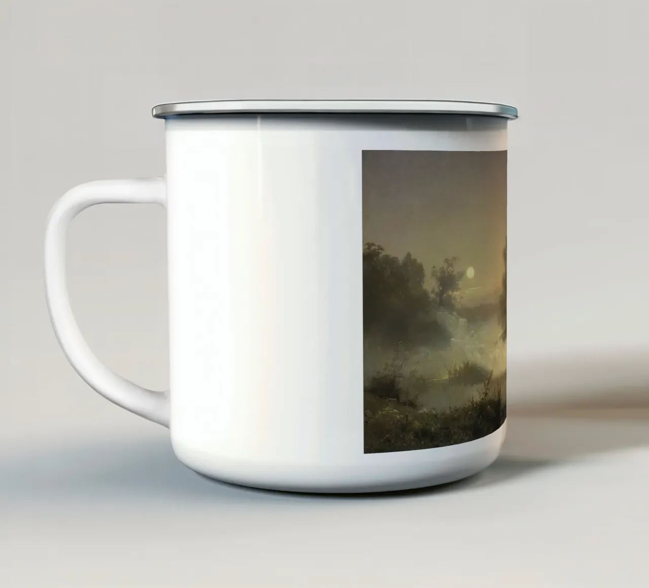 August Malmström - Fate danzanti tazza in smalto da Timeless Artworks
