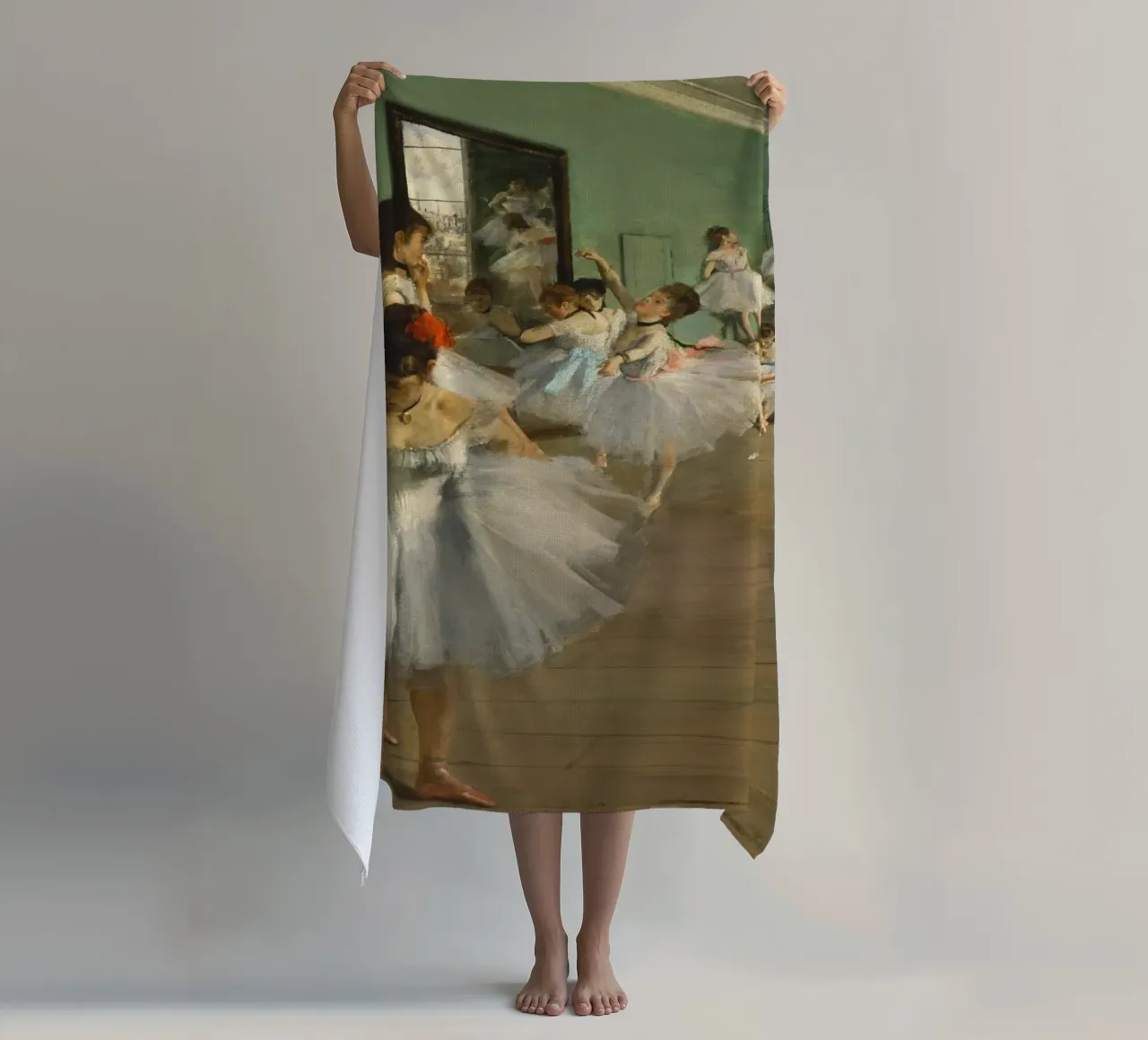 Edgar Degas - La classe di danza telo mare da Timeless Artworks