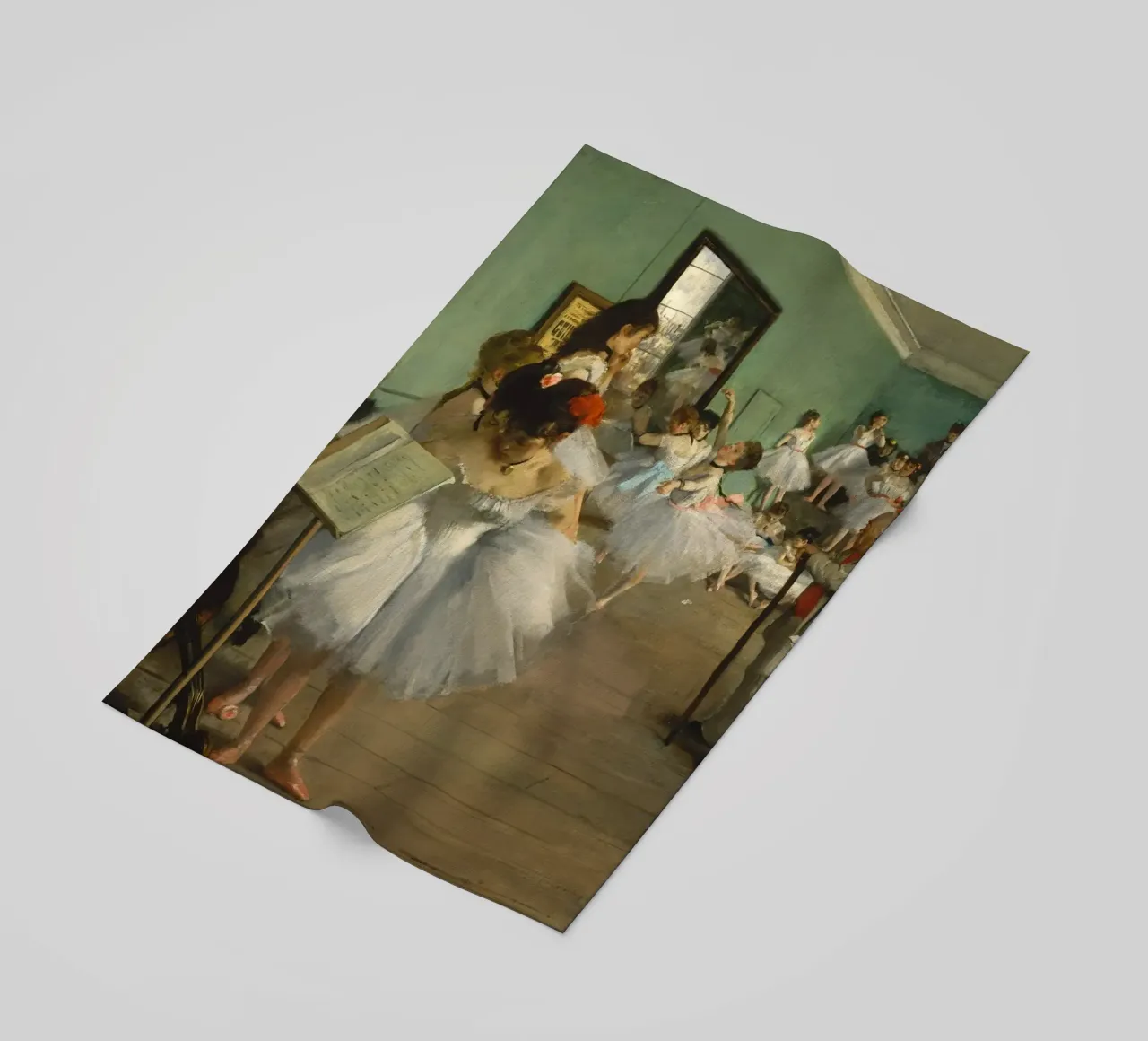Edgar Degas - La classe di danza telo mare da Timeless Artworks