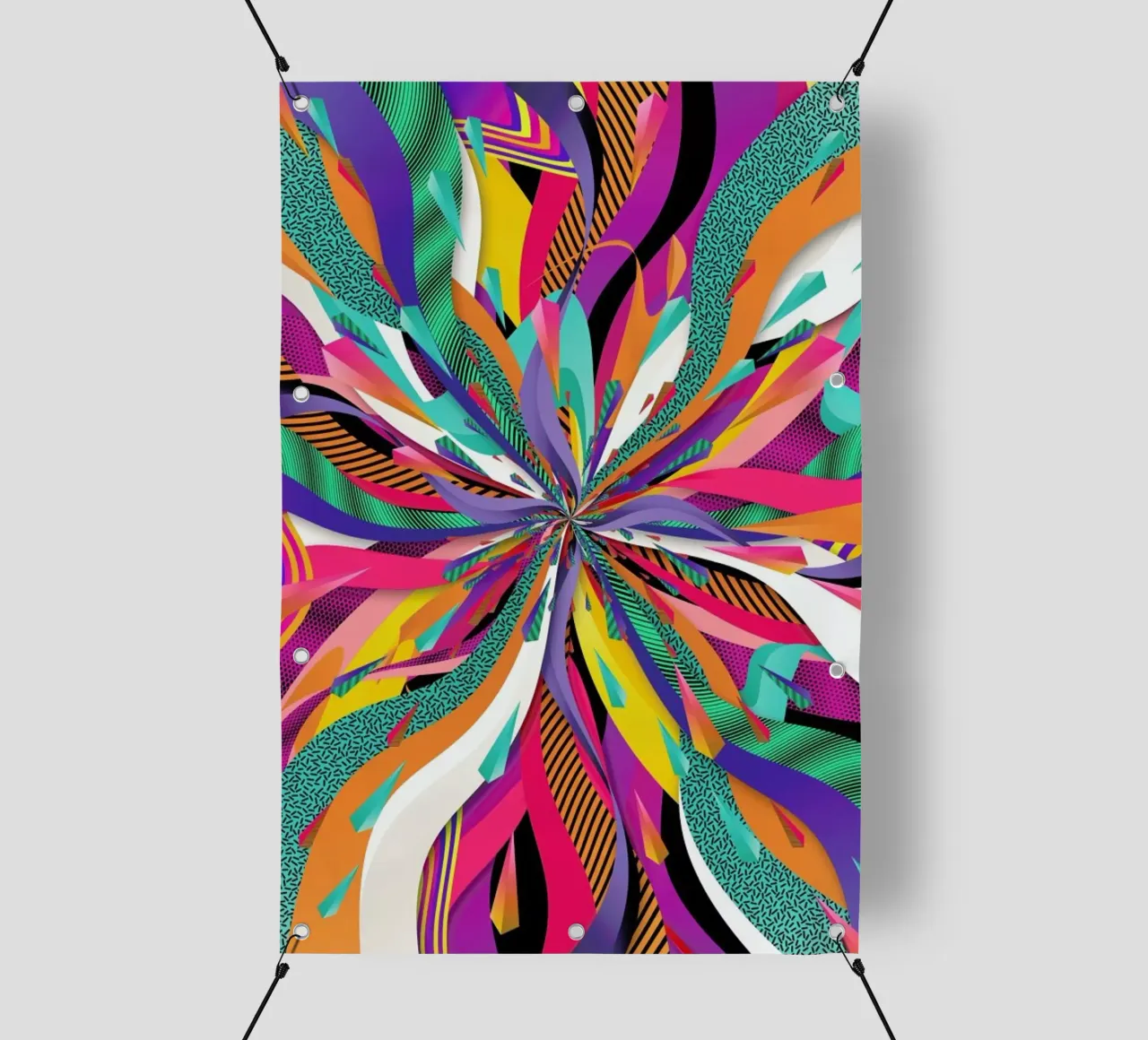 Pop Tunnel telo in pvc da Danny Ivan