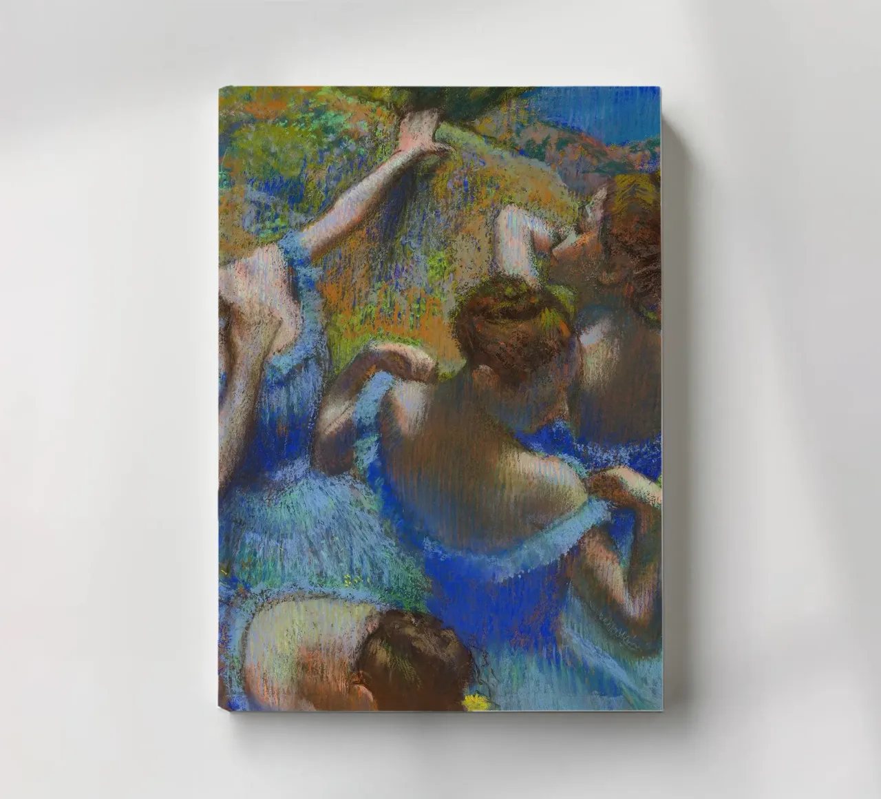 Edgar Degas - Blue Dancers notebook by Timeless Artworks