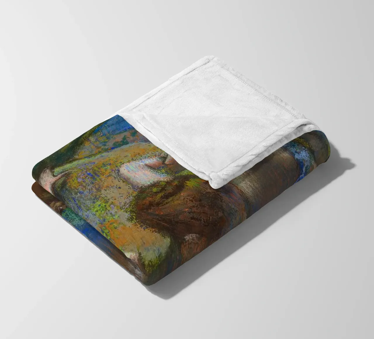Edgar Degas - Ballerine blu coperta in pile da Timeless Artworks