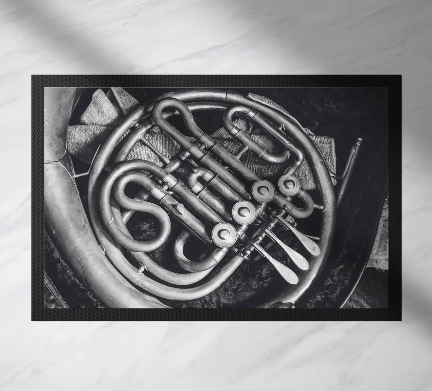 Hoorn deurmat van Dave Hare Photography