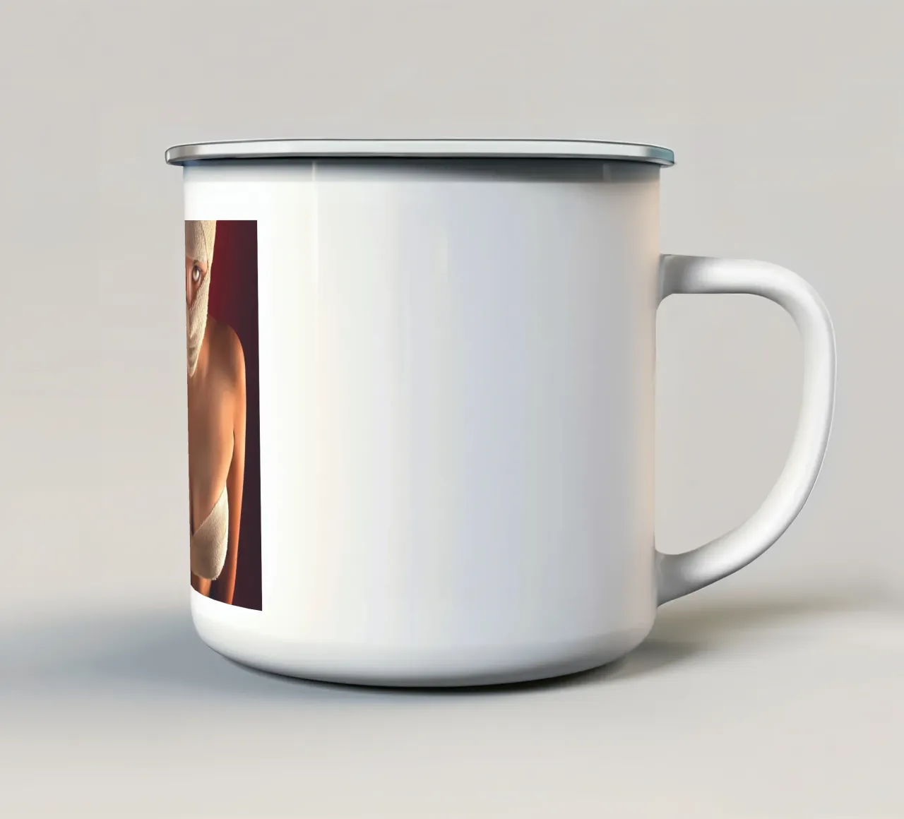 Gli occhi ce l'hanno tazza in smalto da Dave Hare Photography