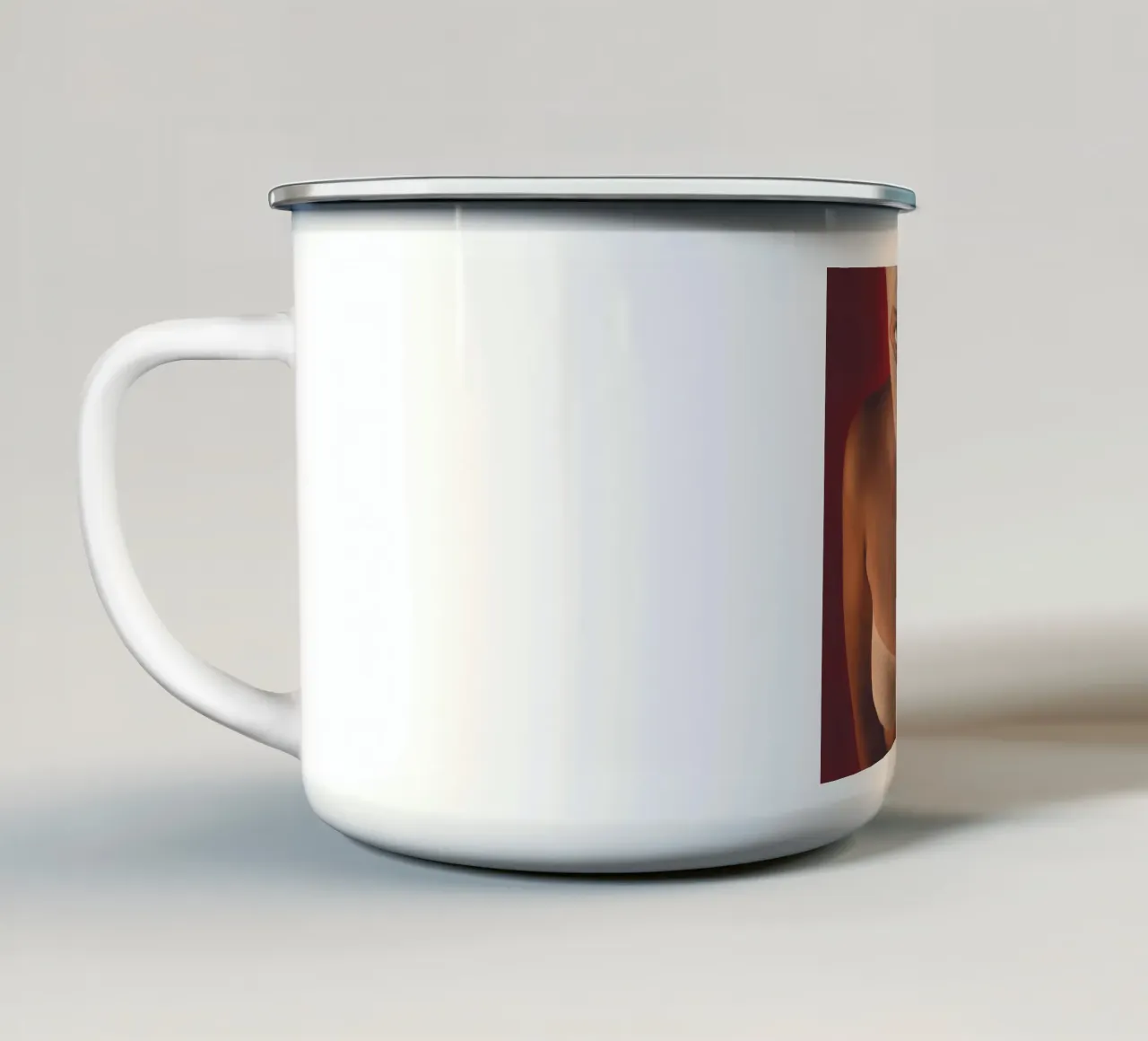 Gli occhi ce l'hanno tazza in smalto da Dave Hare Photography