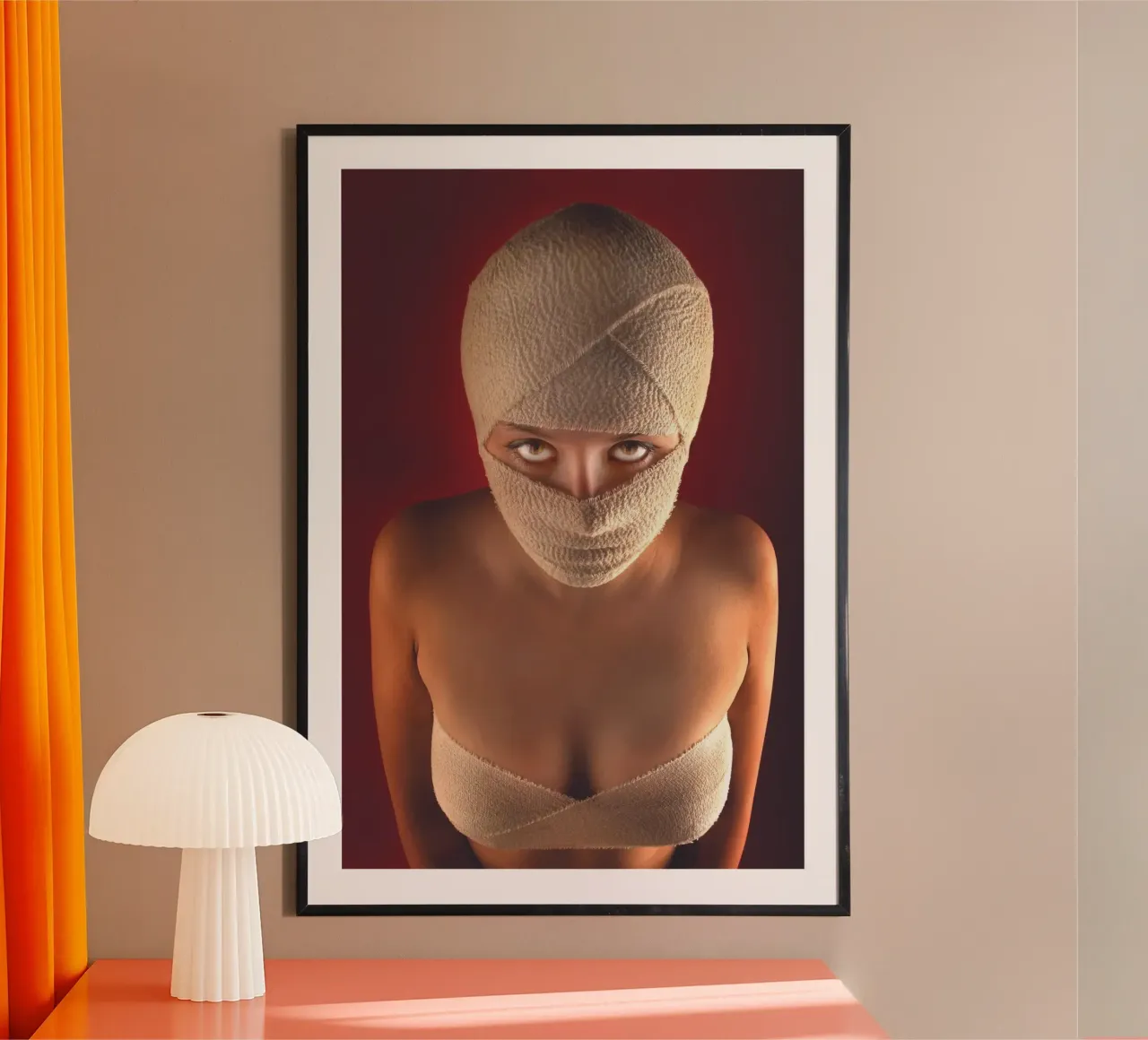 Gli occhi ce l'hanno poster con telaio in plastica da Dave Hare Photography