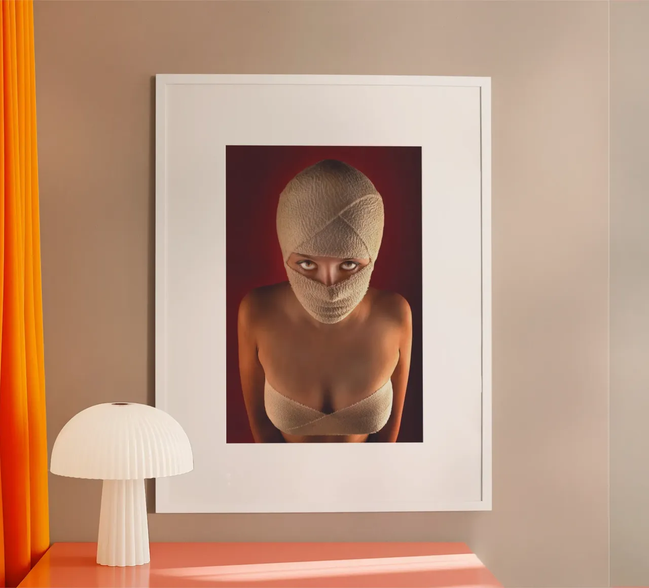 Gli occhi ce l'hanno poster con telaio in plastica da Dave Hare Photography