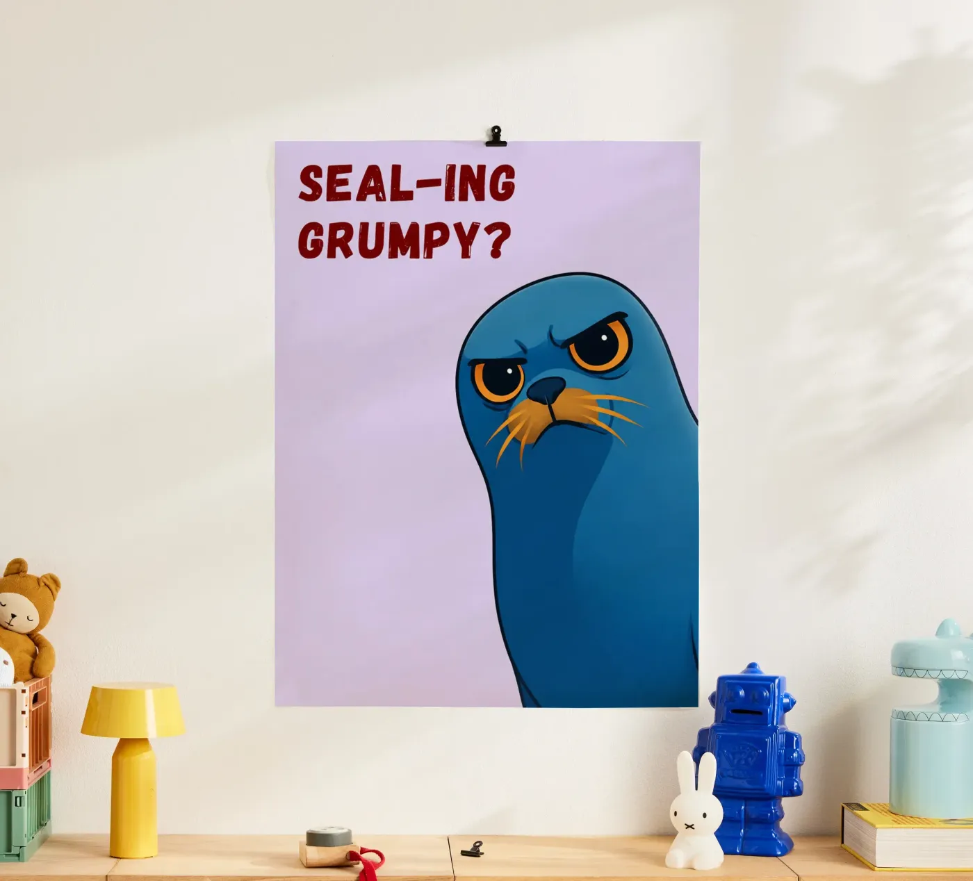 sealing grumpy poster by nemaro