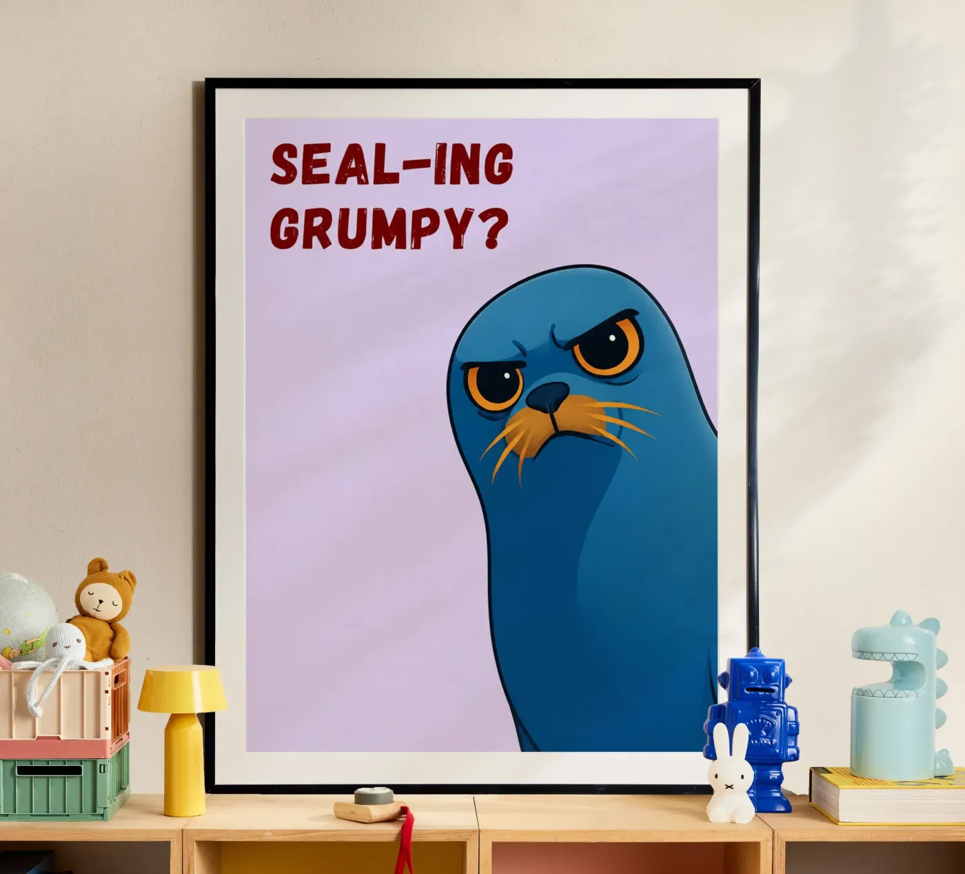 sealing grumpy poster by nemaro