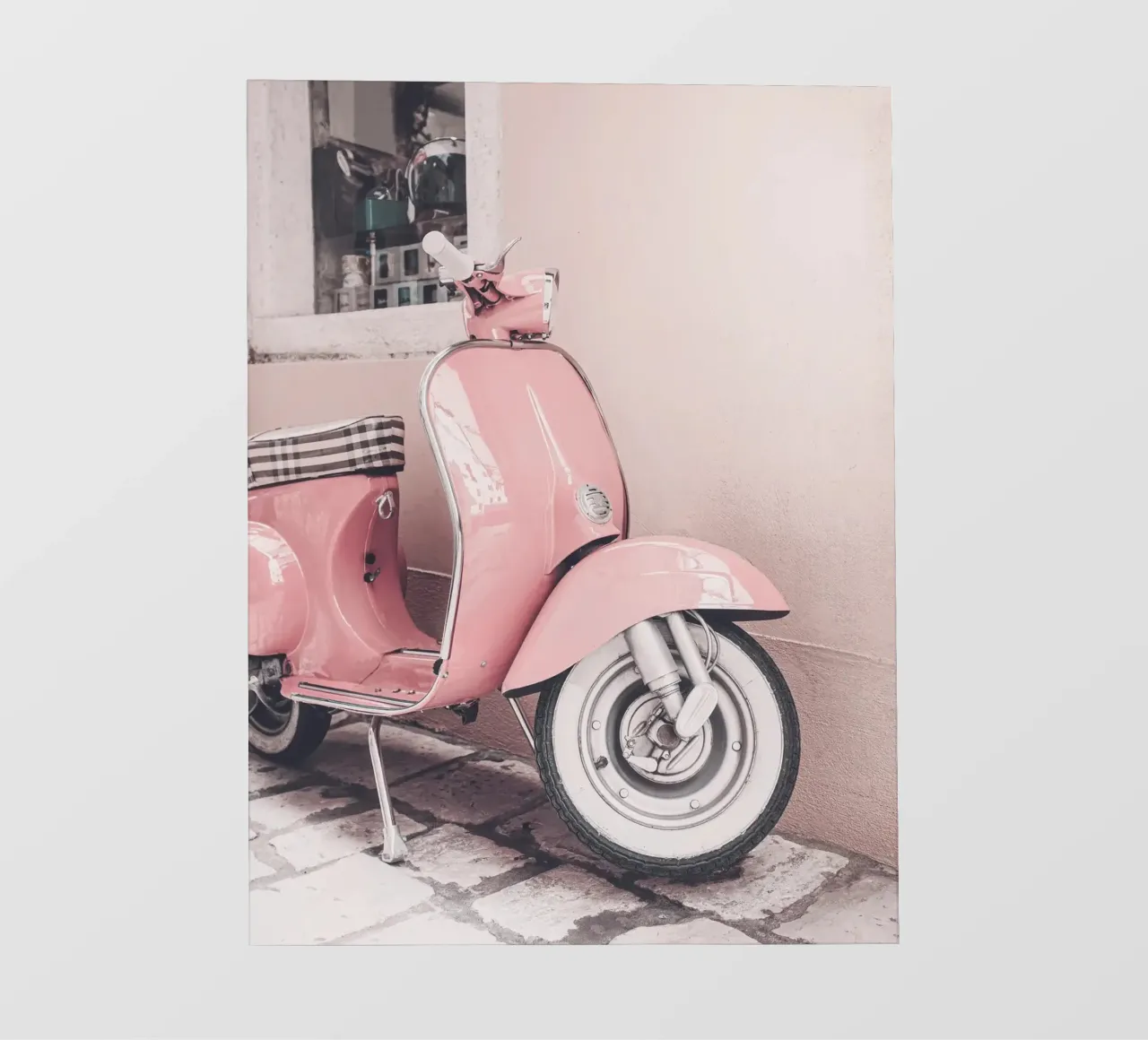Vespa d'epoca - Scooter dal design retrò telo in pvc da Whole©