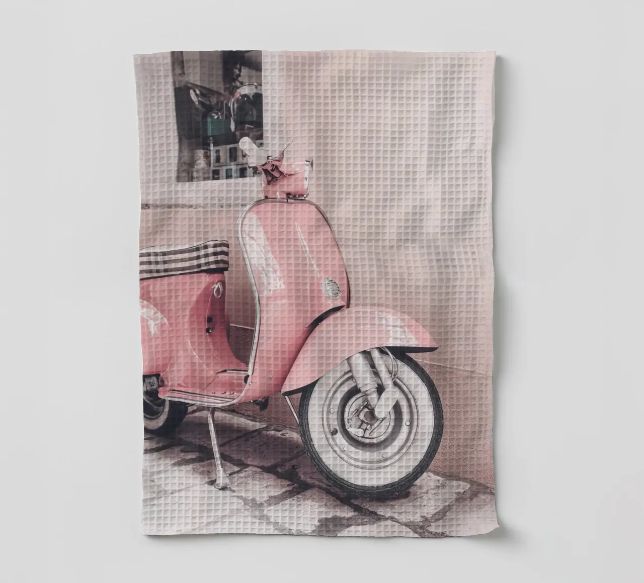Vespa d'epoca - Scooter dal design retrò canovaccio da cucina da Whole©